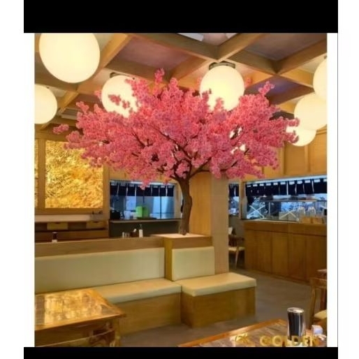 Pohon Sakura Blossom/Pohon Cerry Blossom/sakura Pink/Sakura Plastik/Sakura artificial/Hiasan Pohon I