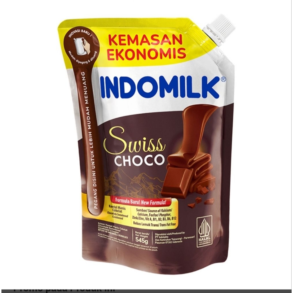 INDOMILK KKM COKLAT  POUCH 545GR