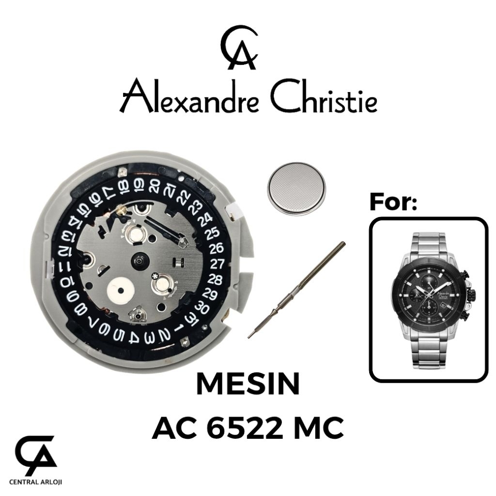 Mesin Original Alexandre Christie AC 6522 MC