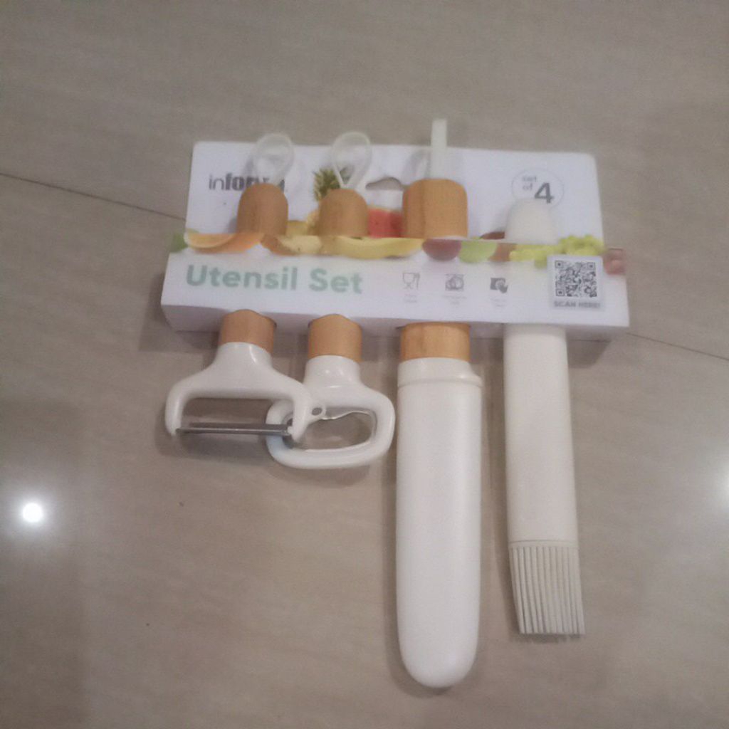 utensil set informa 4set/set alat dapur