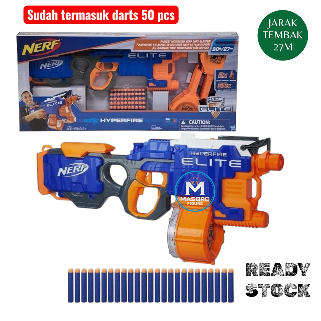 HASBRO Nerf N-Strike ELITE HYPERFIRE Blaster