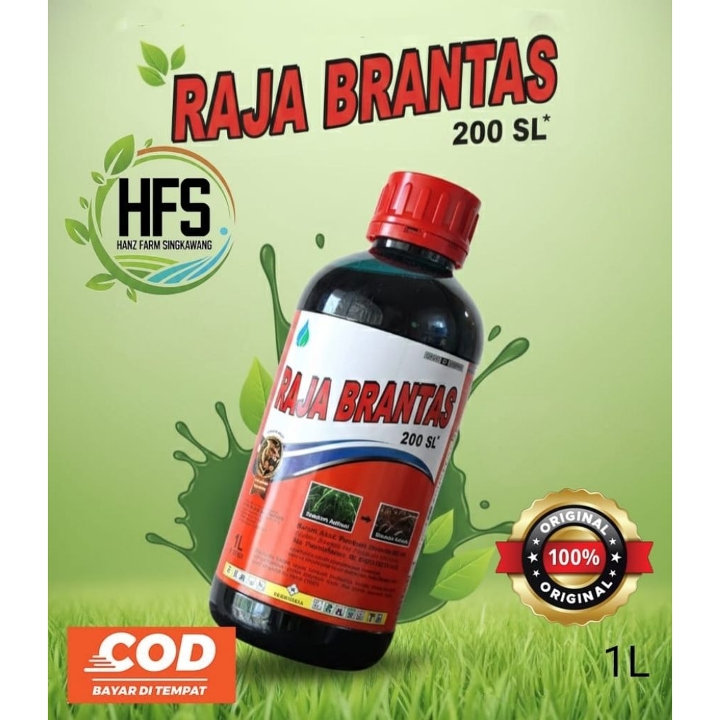HERBISIDA RAJA BRANTAS 200 SL 1 LITER