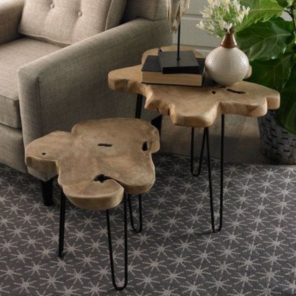 Meja Coffee Wood Teak/ Meja Akar Kayu Jati/ Meja sebaguna