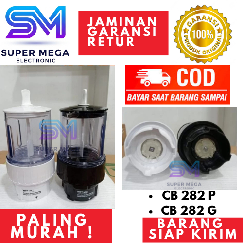 Mounting gelas set wet Mill COSMOS CB 282 P CB 282 G Original Chopper blender ORIGINAL 100%