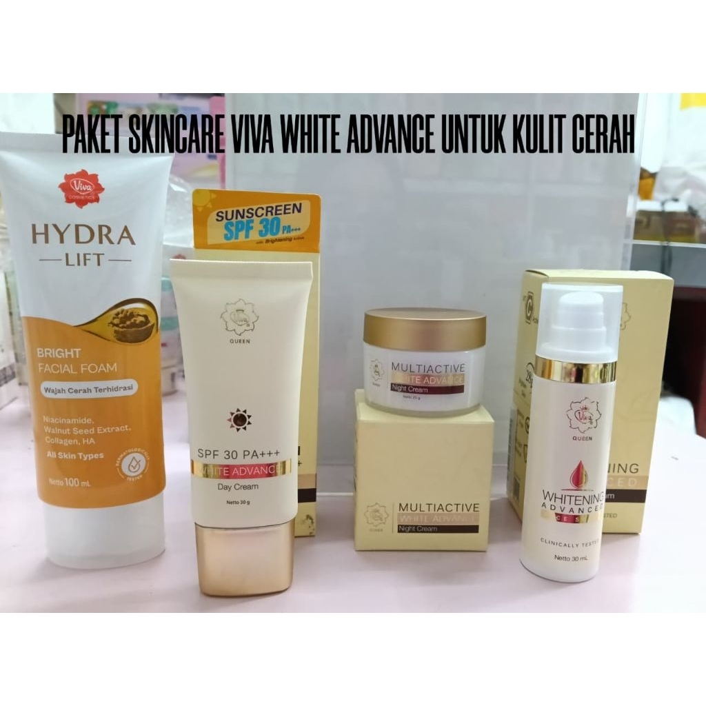 PAKET VIVA ADVANCE UNTUK MENCERAHKAN/PAKET VIVA ANTI AGING