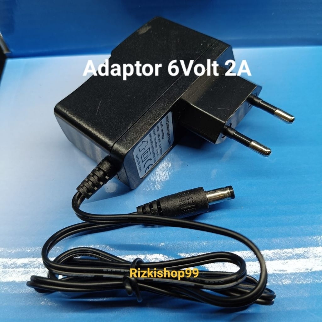 Adaptor DC 6V 1A / Adaptor 6volt 1 ampere DC POWER SUPLY