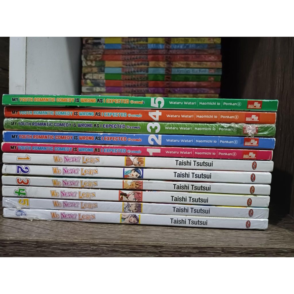Komik Oregairu & We Never Learn