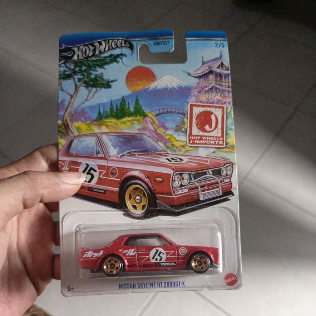 hot wheels nissan skyline HT 2000GT-X