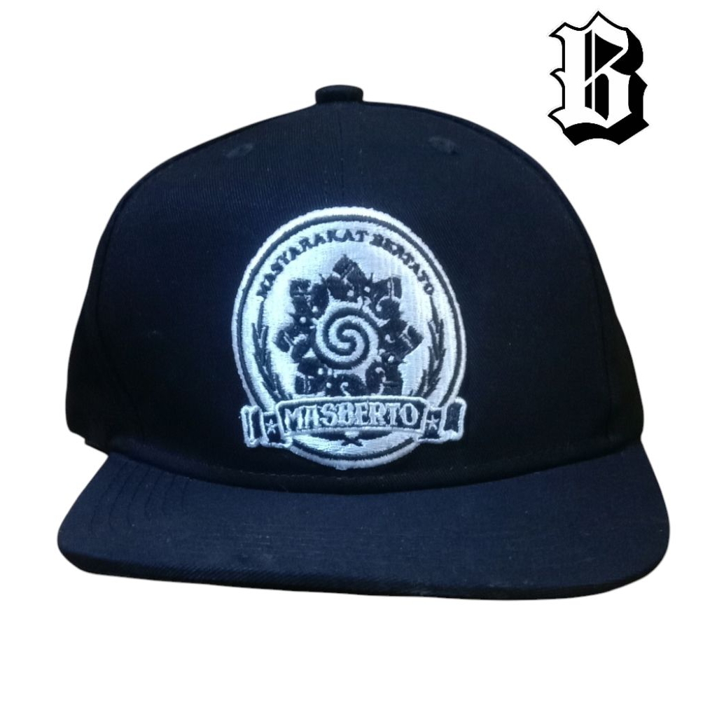 Topi Masberto Original Bunga Terung