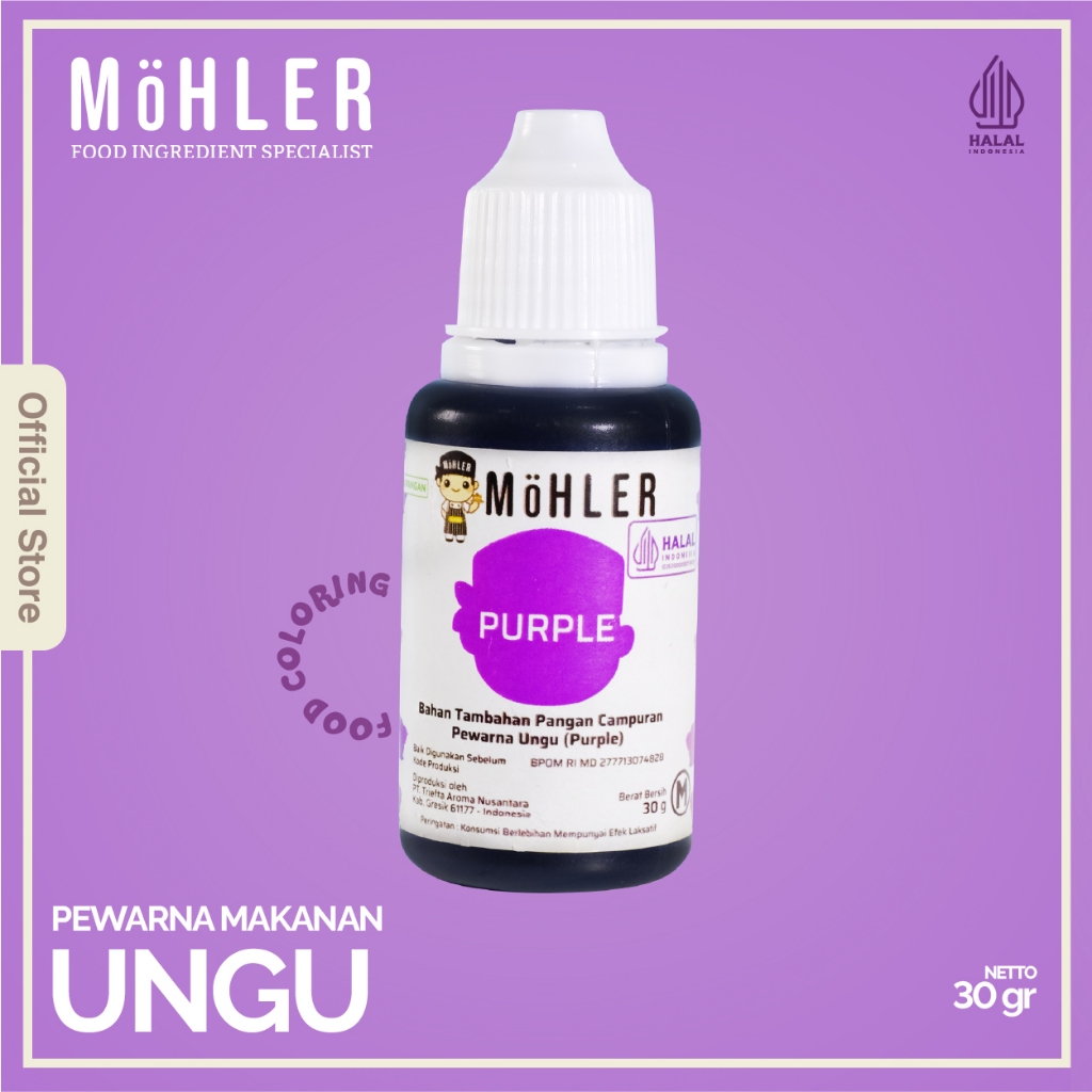 MOHLER Coloring PURPLE/MOHLER Pewarna UNGU