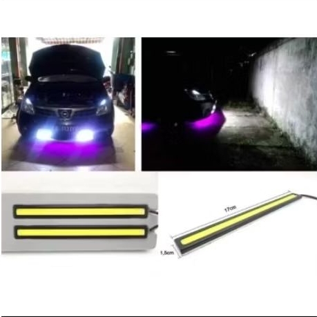 LAMPU DRL PLASMA LAMPU MOBIL  KOLONG BUMPER MOBIL /MOTOR 17CM-
