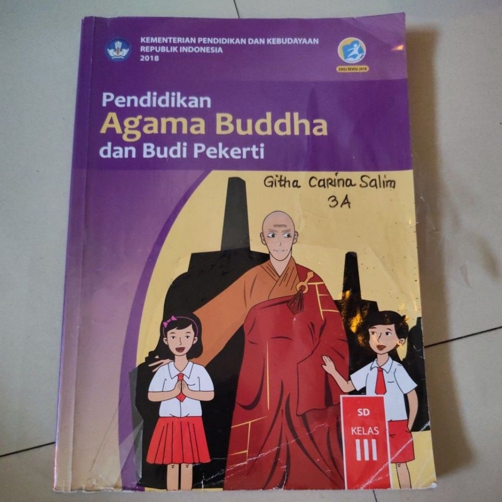 buku agama buddha kelas 3 SD