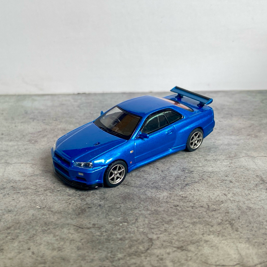 MINI GT Diecast Mini GT 1:64 759 Nissan Skyline GT-R - Bayside Blue [Loose]