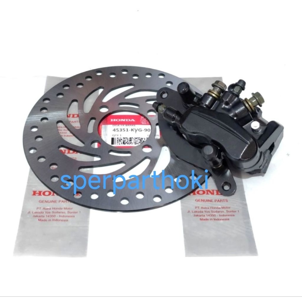 piringan cakram depan plus kaliper depan honda pcx 150 cbu thailand,pcx 125 cbu thailand