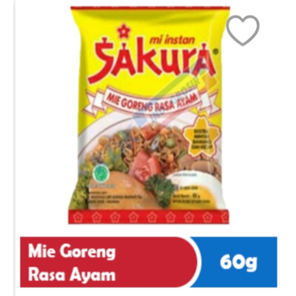 5bks Sakura mie goreng rasa ayam