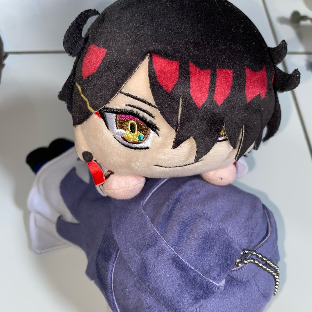 Nijisanji Luxiem Vox Akuma plushie vtuber game plushie anime boneka