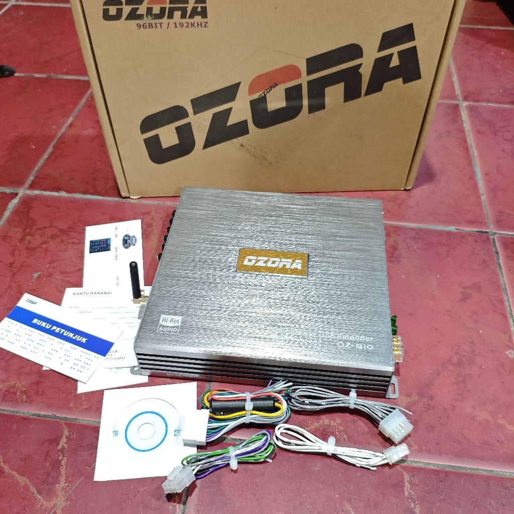 DSP Ozora OZ 810 Processor 10chanel Hi res second fullset like new