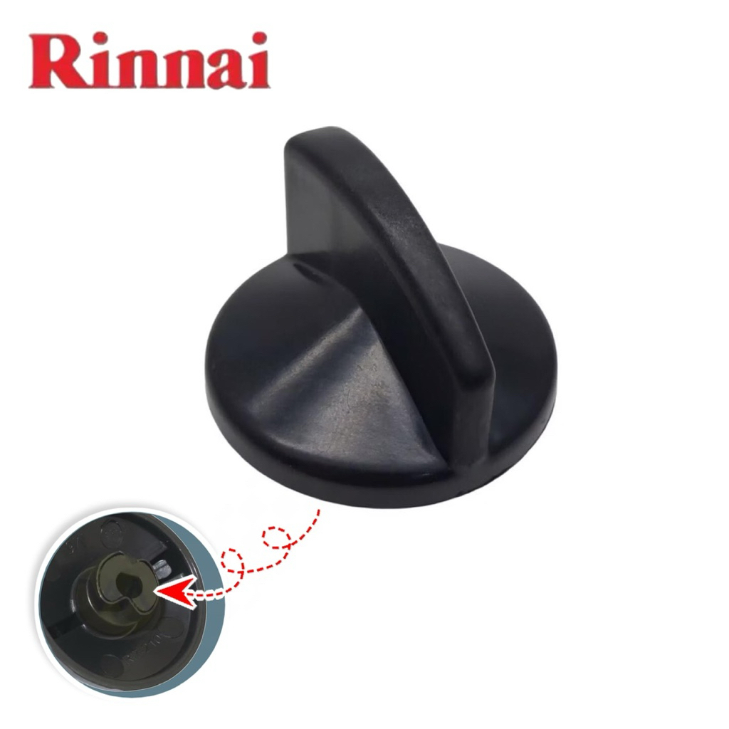 Knop Kompor Gas Rinnai Jumbo BGX RI 712 BGX, RI 712T, RI 712A, RI 602 BGX, RI 2RSP dll