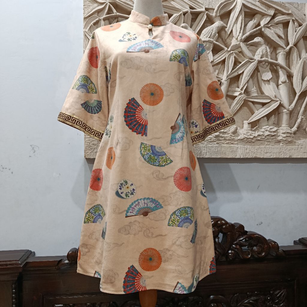 Qi Pao / Cheongsam / Dress Cheongsam / Dress Qipao / Hanfu / Baju Imlek