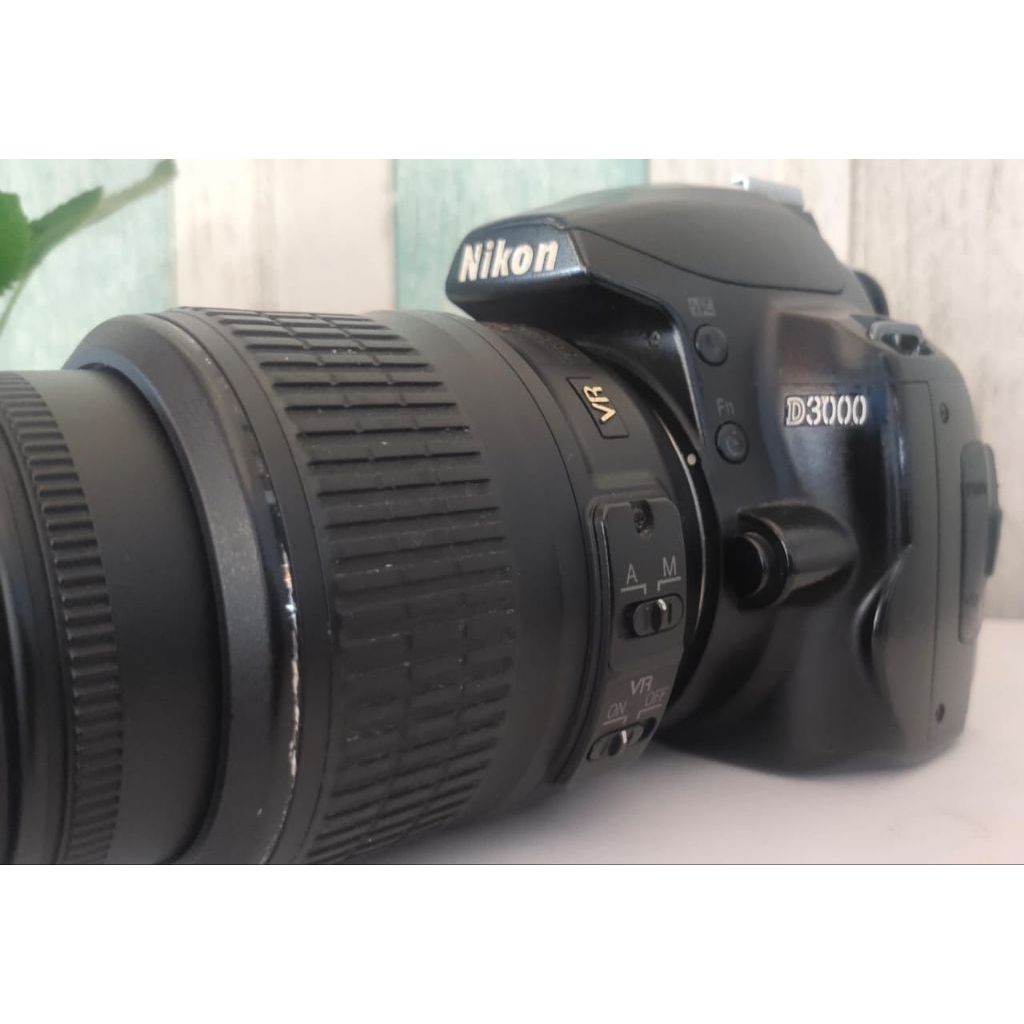 Nikon D3000 Vignet tipis fullset