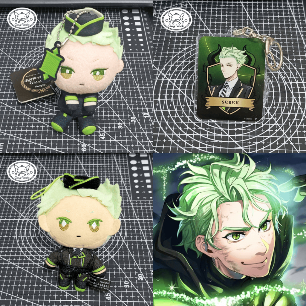 Twisted Wonderland Official Merch Diasomnia Acrylic, Rubber, SEGA &you & Mini Nui Sebek Zigvolt