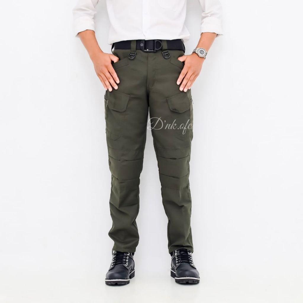 celana cargo tactical panjang bahan American drill premium