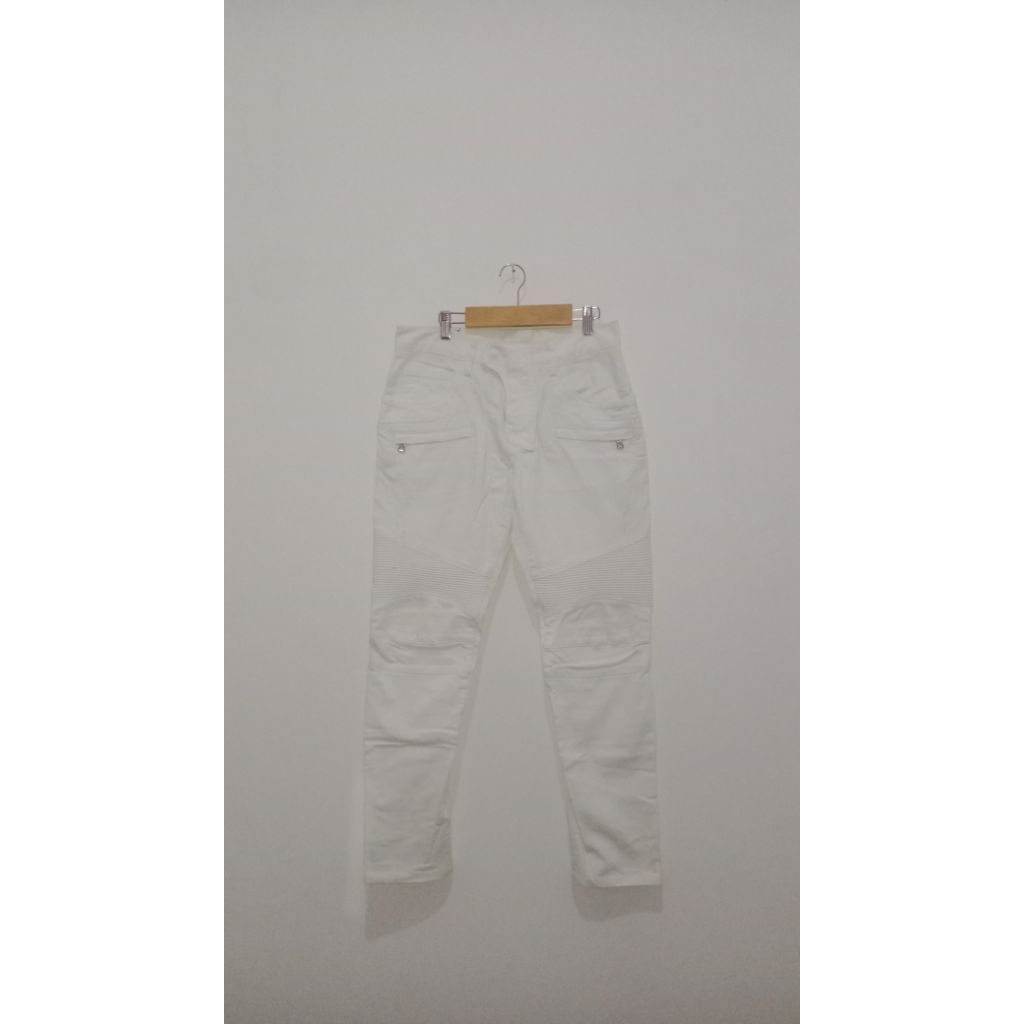 BALMAIN PARIS Biker Jeans