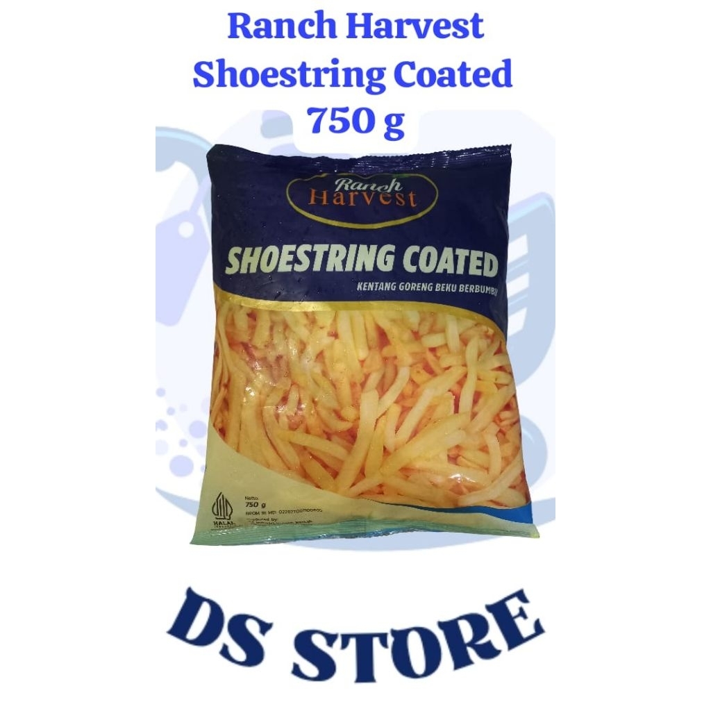 PROMO Shoestring Coated Ranch Harvest 750g Kentang Berbumbu/kentang goreng keju