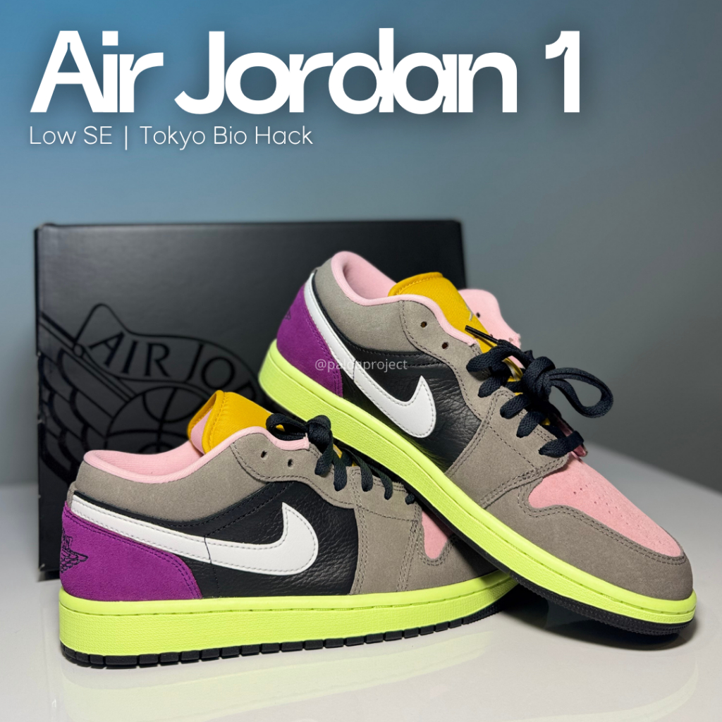 Sneakers Shoes Nike Air Jordan 1 Low SE Tokyo Bio Hack (HQ2010 005) - 100% Original