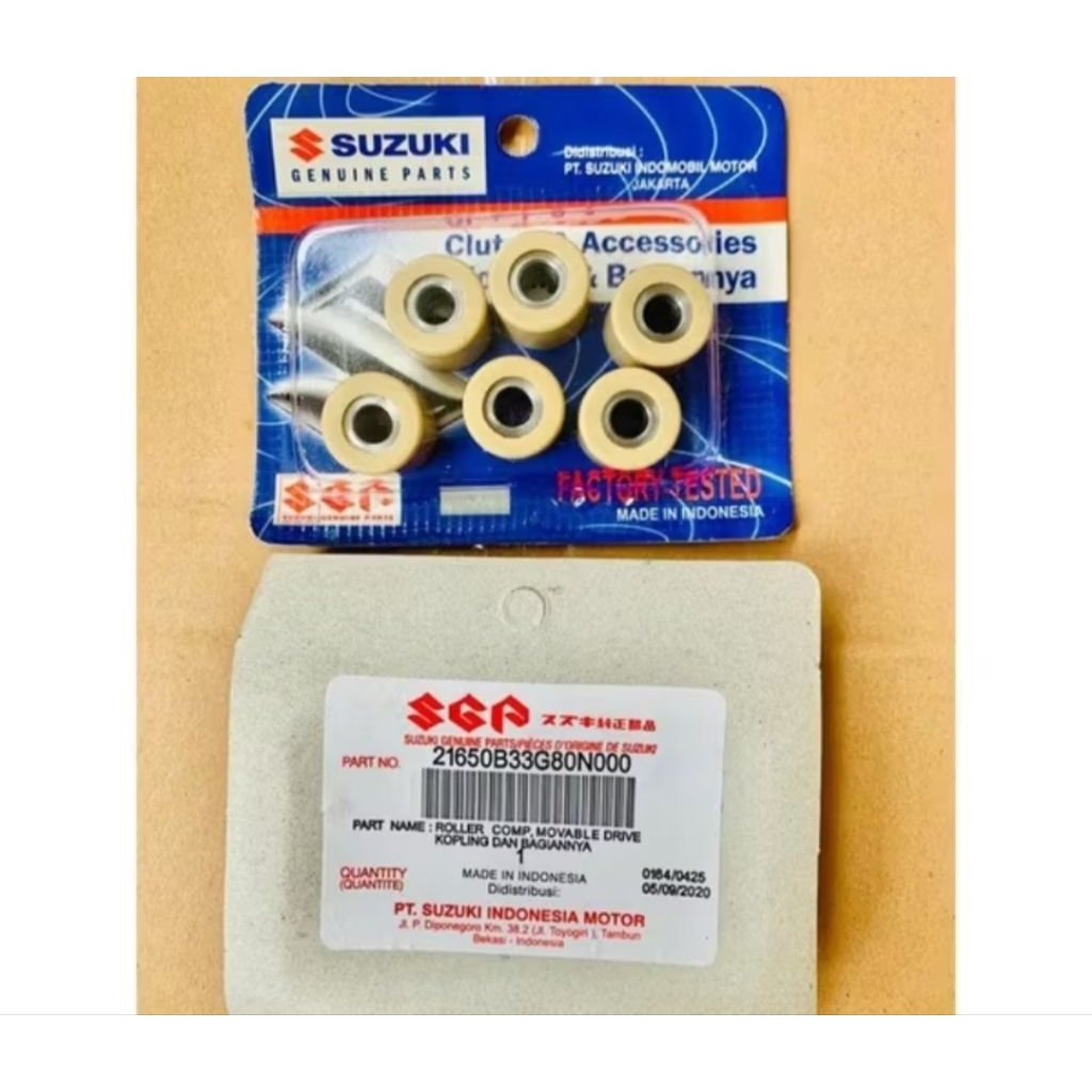 roller set Suzuki Nex