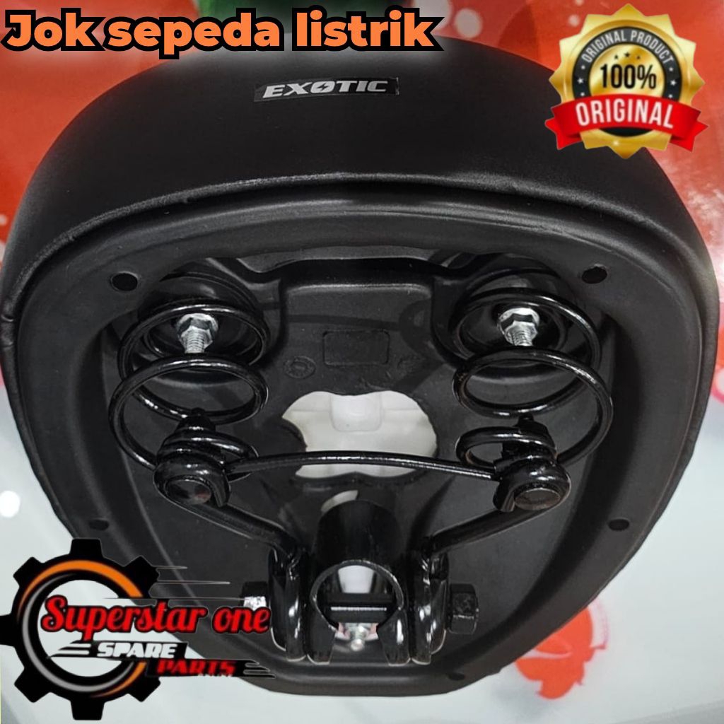 jok sepeda listrik exotic/jok exotic jok sepeda listrik