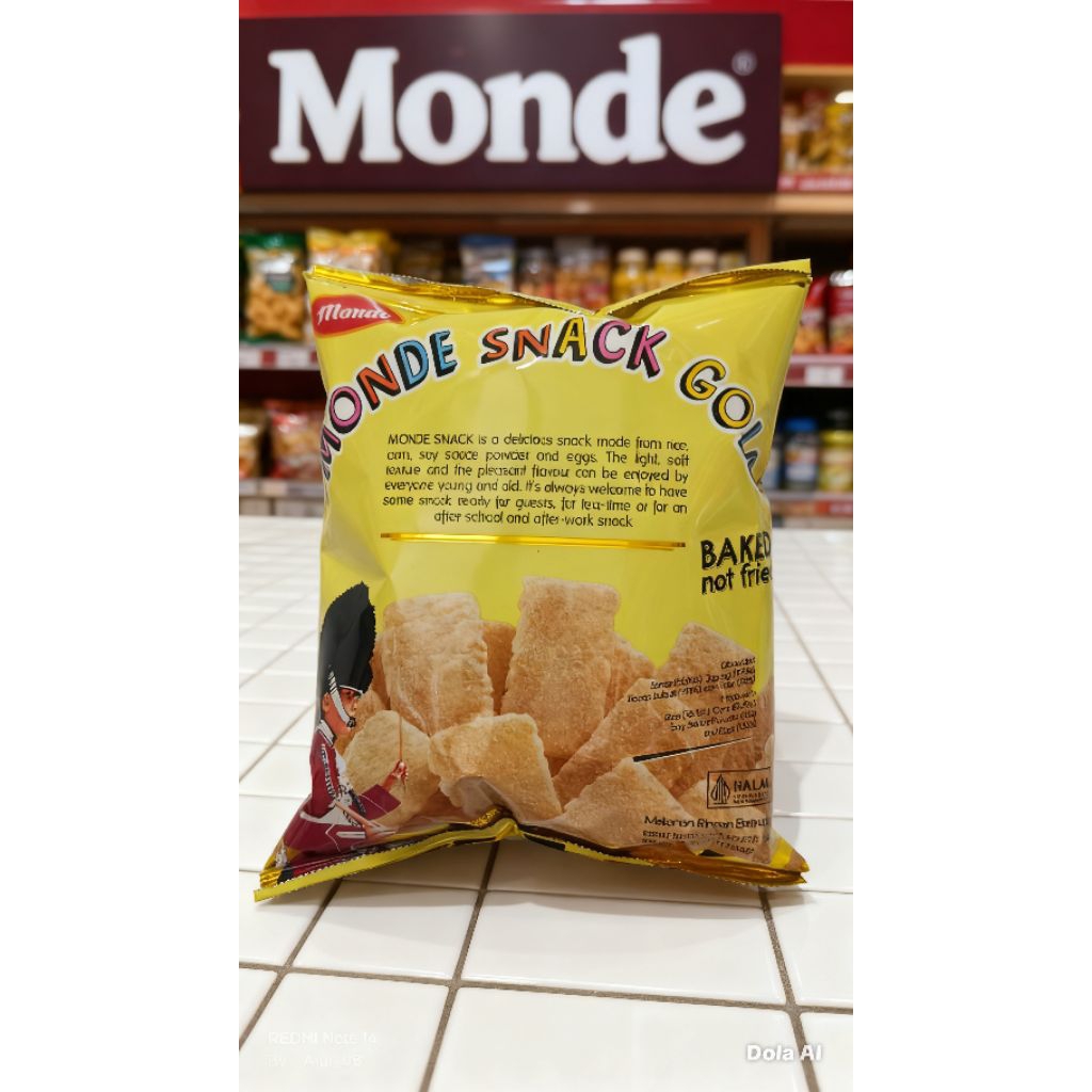 MONDE SERENA SNACK GOLD 60gr