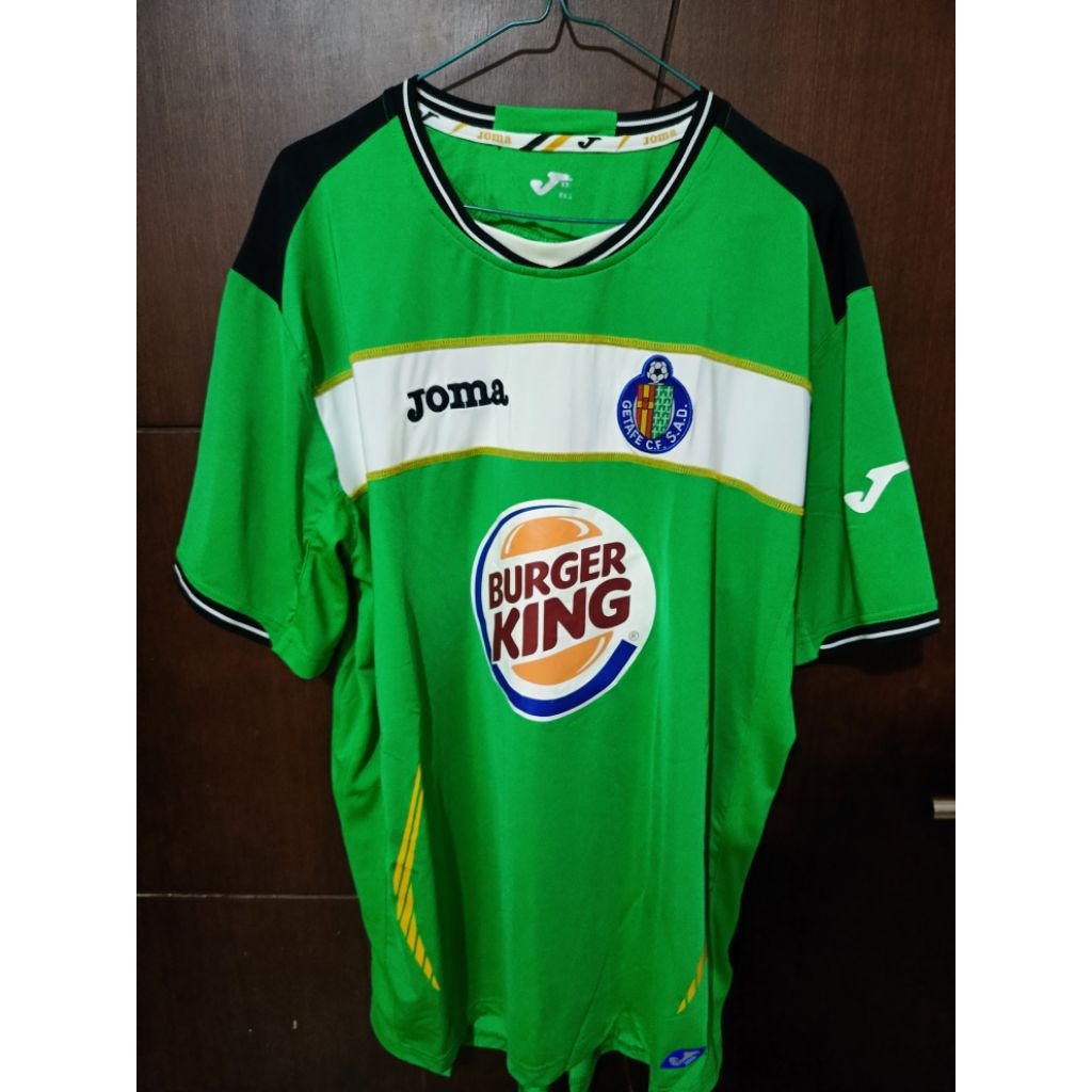 BNWOT Getafe 2010 3rd sz XXL Burger King Sponsor Jersey Shirt Collector