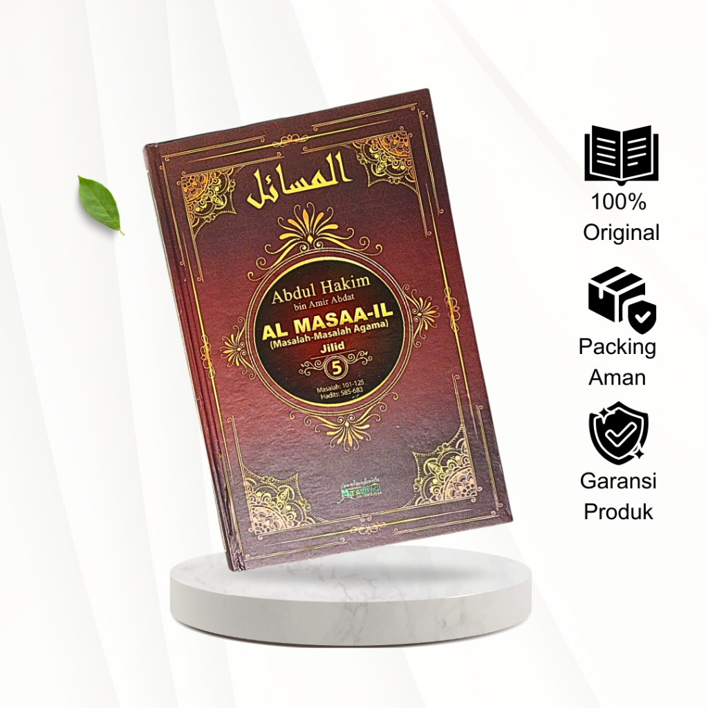 Kitab Al Masaail Jilid 5 Abdul Hakim bin Amir Abdat - Maktabah muawiyah bin Abi Sufyan
