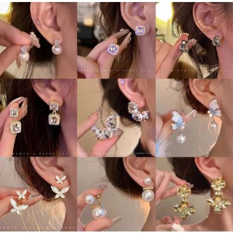 ANTING TUSUK KOREA ANTING TITANIUM WANITA anting perak