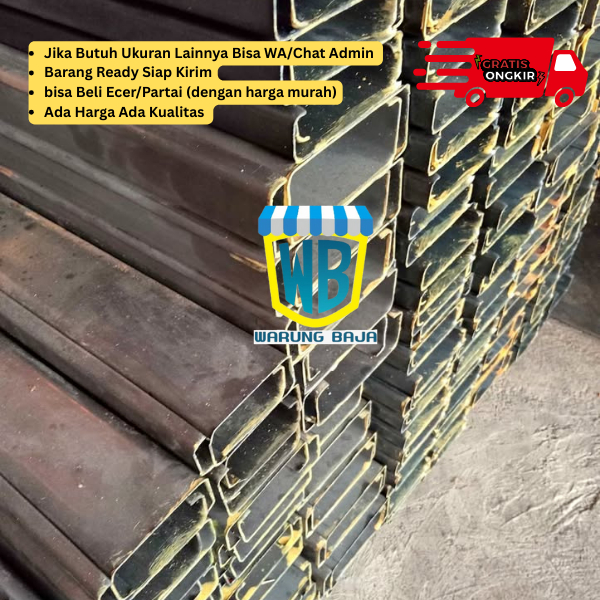 Besi CNP 150 STD x 45 x 6 meter - warungbaja - cnp 150 kaki 45 - Kanal C