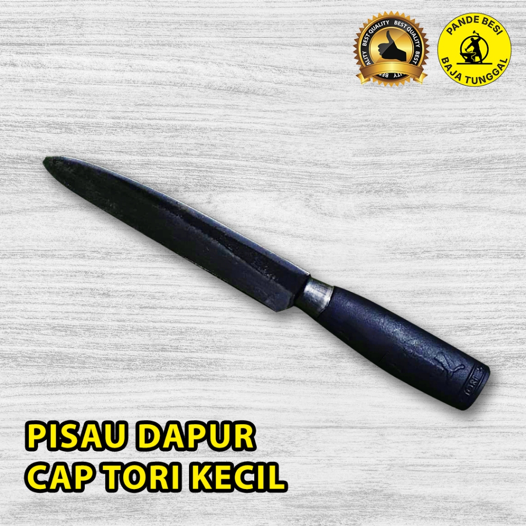 Pisau Dapur / Pisau Daging Ikan Super Tajam - Bahan Baja HSS Cap Tori Kecil