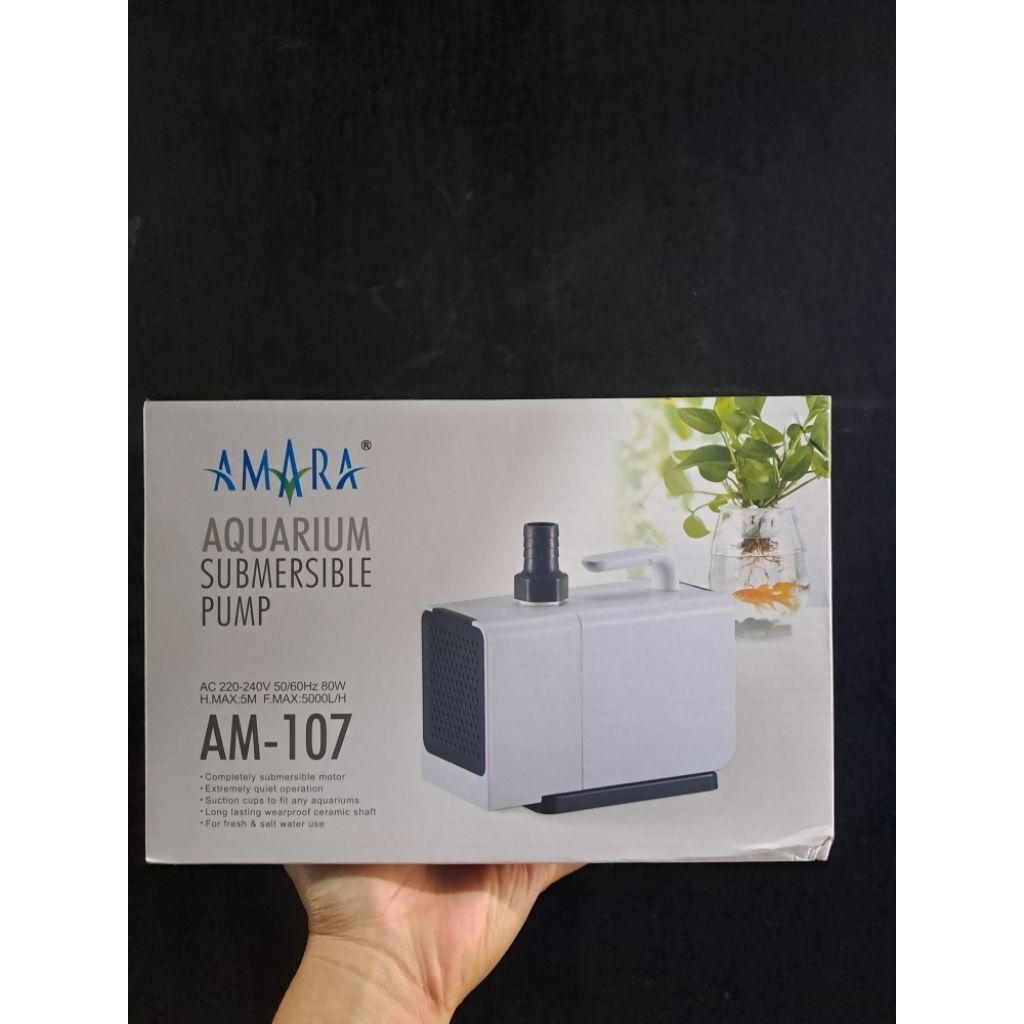 Amara AM-107 / Mesin Pompa Kolam / Mesin Pompa Akuarium / Pompa Besar Ikan / Mesin Kolam