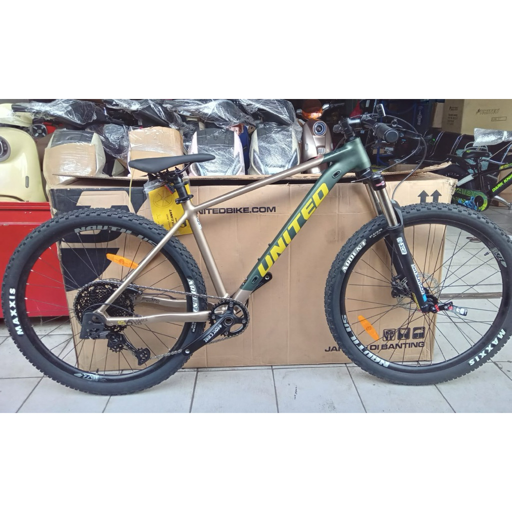 SEPEDA MTB / SEPEDA MTB / SEPEDA GUNUNG 27.5 INCH UNITED CLOVIS 6.10 12 Speed FULL BIKE