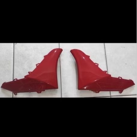COVER PANEL BAWAH NMAX NEW WARNA MERAH GLOSY SET KIRI KANAN KODE PART B6H-F171L-00-PA B6H-F171M-00-P