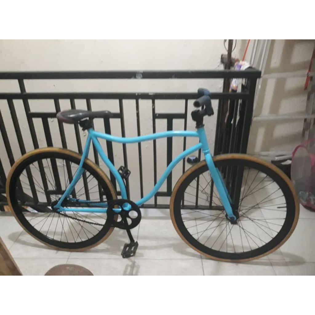SEPEDA FIXIE BEKAS UK 20" & UK 26" NORMAL CAT ULANG (REPAINT) / SEPEDA FIXIE DEWASA SECOND UKURAN 20