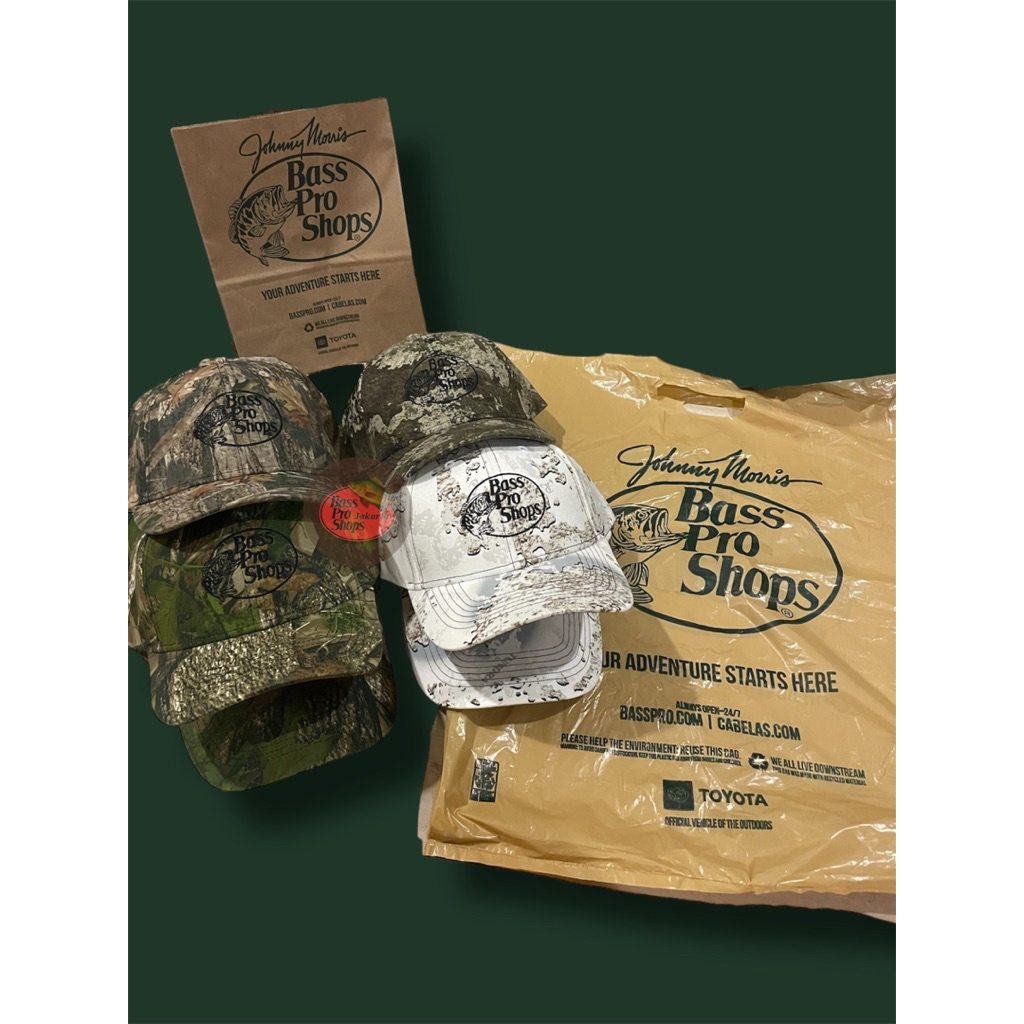 Topi bass pro shops / bass pro shops cap original versi bordir special colorway Forest Colorway