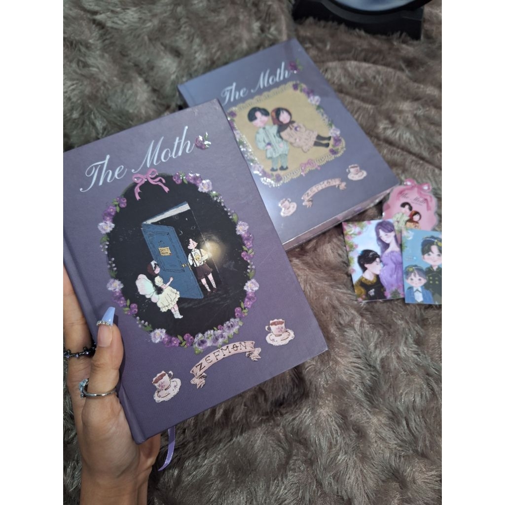 Preloved Novel The Moth By Zefmon (HC) Cover San