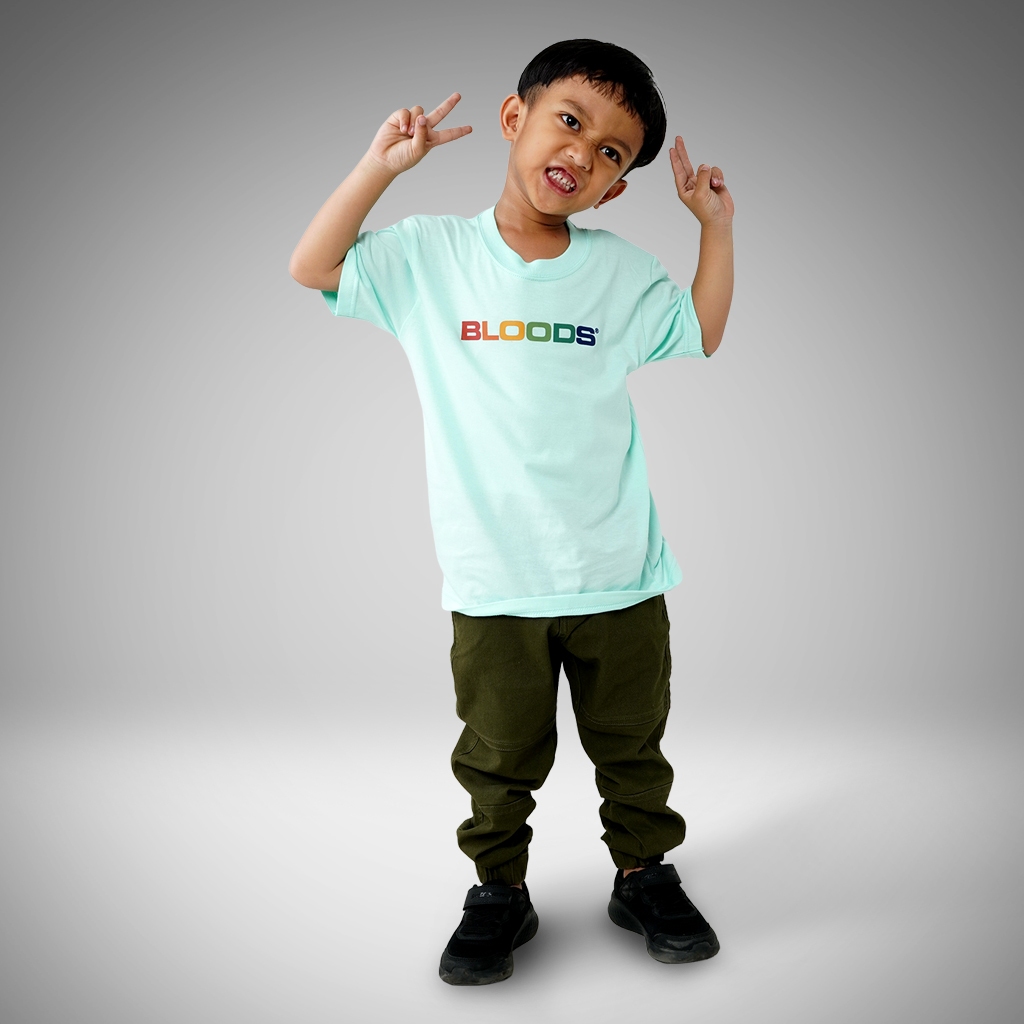 Bloods Series Kids Kaos Anak Lilstep 03 Mint