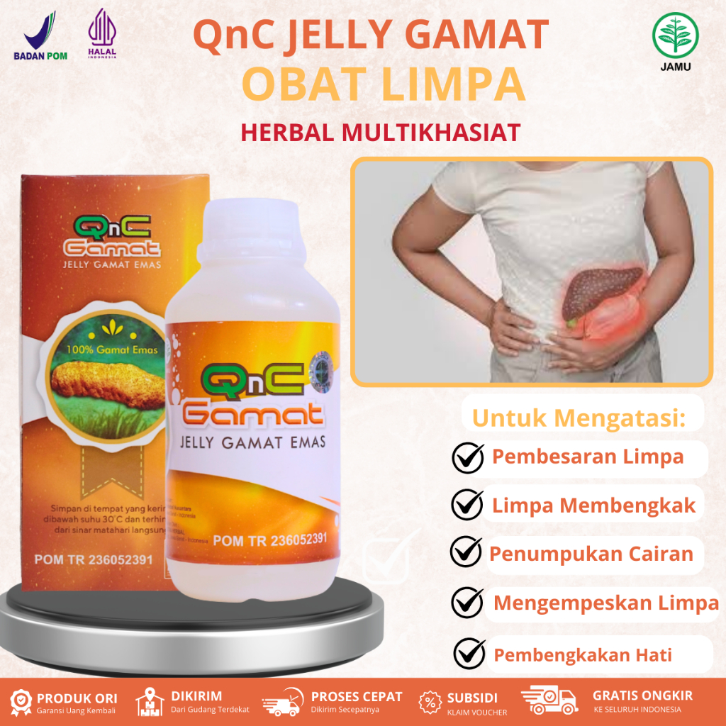 Obat Untuk Limpa Bengkak, Pembesaran Limpa, Pembengkakan Hati,  Perut Bengkak Penyakit Limpa - Qnc J