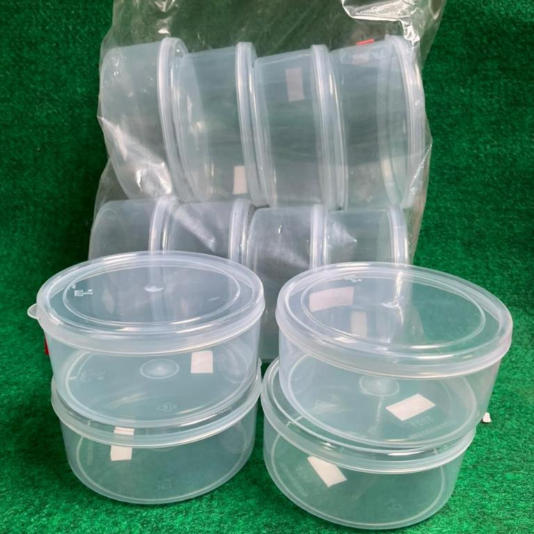 Toples Kue Kering Nastar 1/2 Kg / Toples Plastik 1/2 Kg Bening Putih Tebal 500 gr / Toples Plastik B
