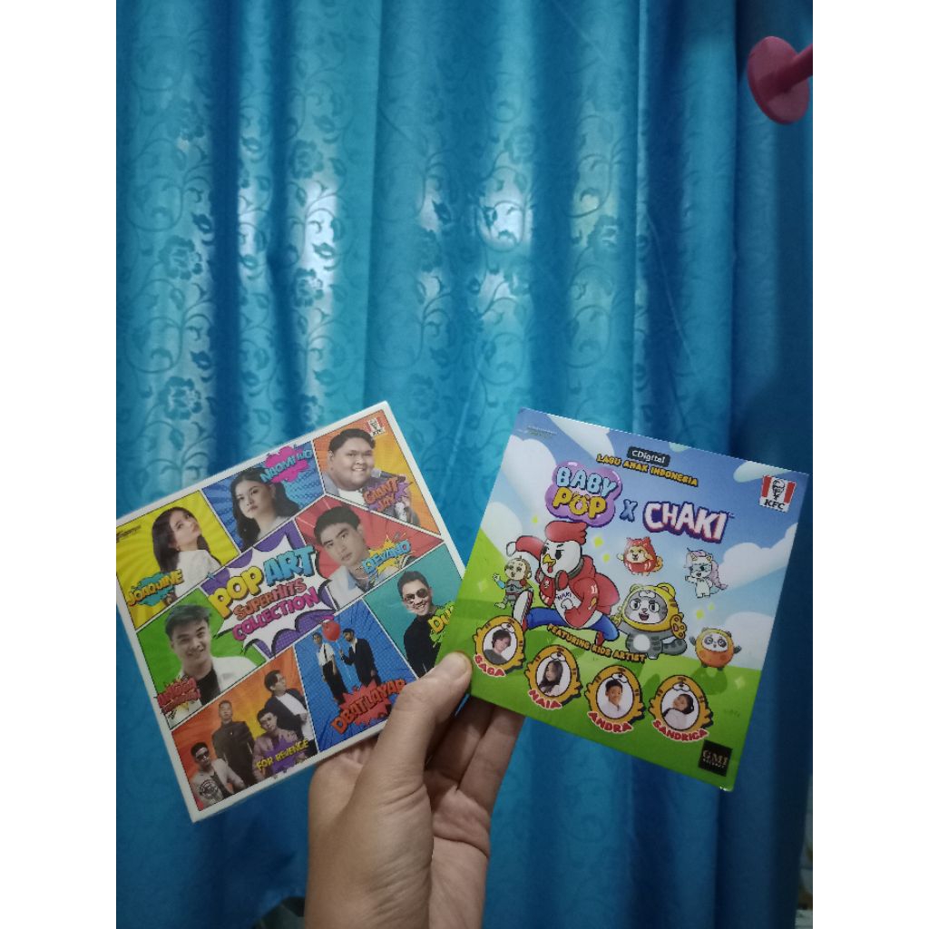cdigital dan CD biasa masih baru lagu anak Indonesia dan lagu pop