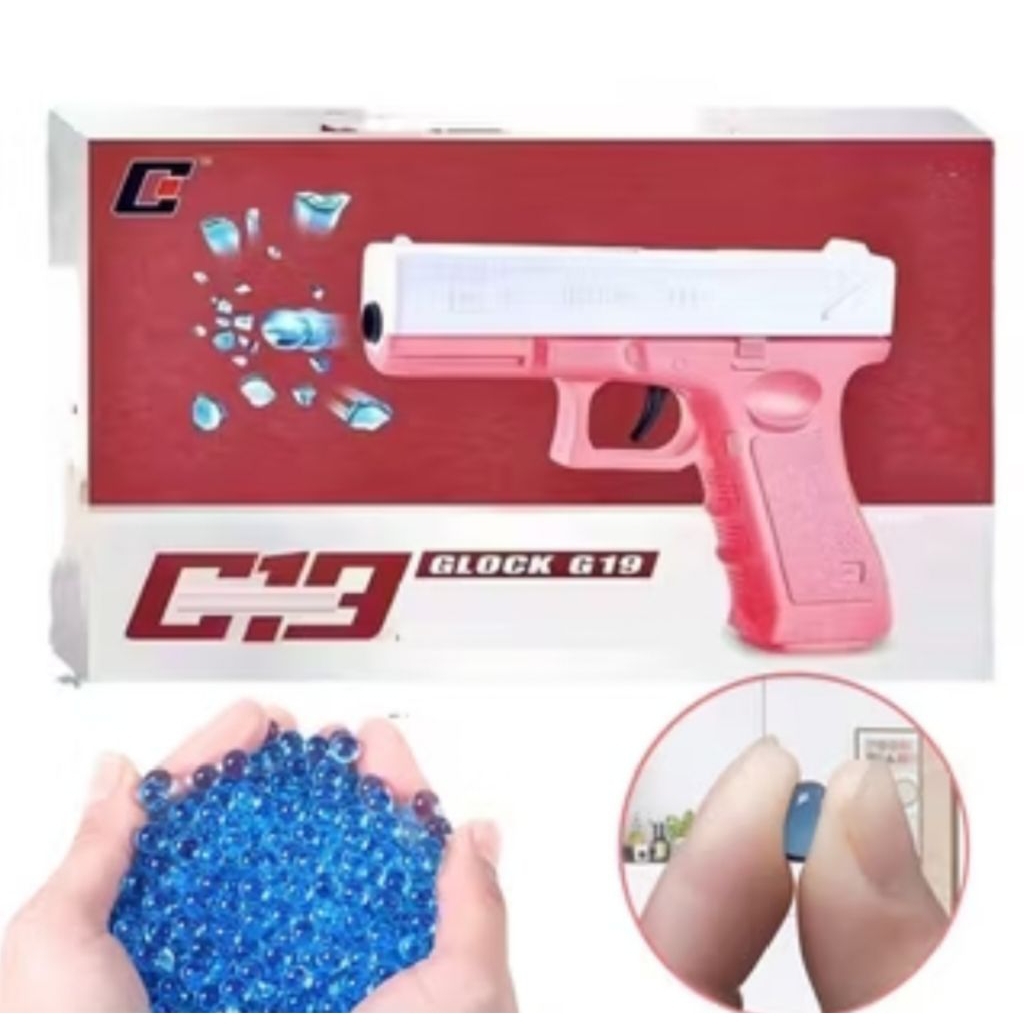 Mainan T*mbakan Eva Soft Bullet Hand Gun Shell Ejecting