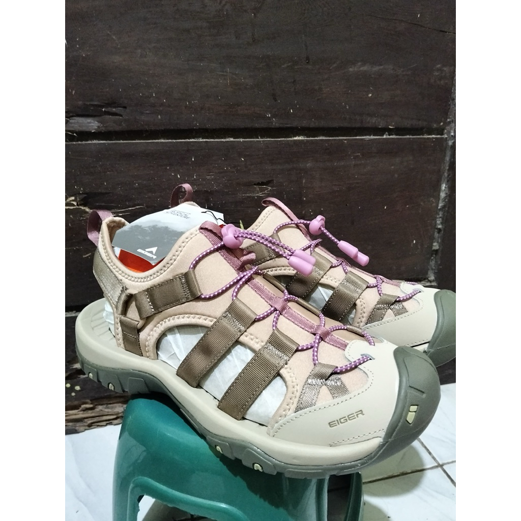Eiger Lacerta Women Khaki Pink NEW uk 41
