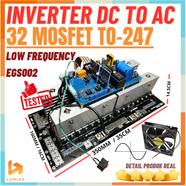 [INDO] kit inverter EGS002 32 mosfet TO247 to247 INVERTER EGS002 32 FET Module